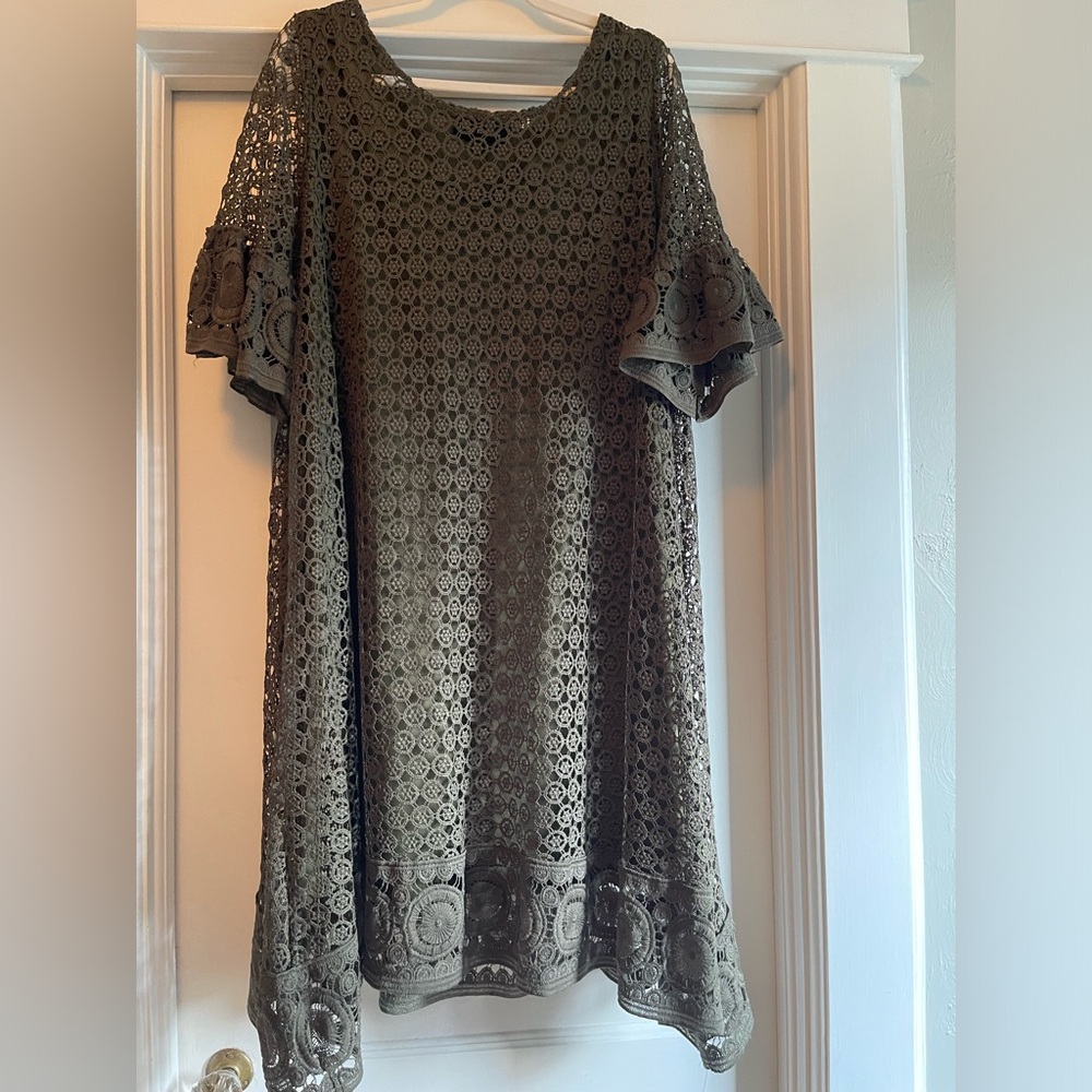 Lane Bryant Lace Shift Dress, 16